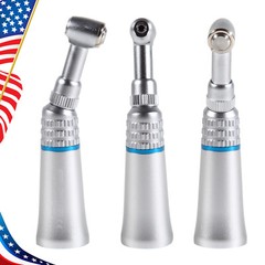 Low Speed Dental Handpiece Push button Contra Angle fit E-type 2/4 Hole Motor