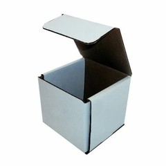 100 – 4x3x2 White Corrugated Shipping Mailer Packing Storage Box Boxes