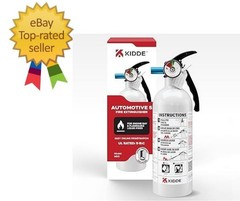 Fire Extinguisher for Vehicles Cars Trucks Single-Use 5BC ‎3.2 pounds
