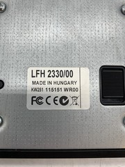 Philips LFH 2330/00 USB Transcription Foot Pedal ~ FREE SHIPPING