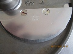 Hobart Hallde Genuine 00-915532 Slicer Plate, 4MM,5/32 for FP100
