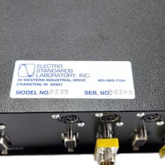 Electro Standards Laboratory ESL 9385 KVM Four Position Switch Rack Mount