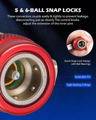OMT R1234yf Quick Coupler, Quick Connect R1234yf Adapters & AC Hose Fitting Conn