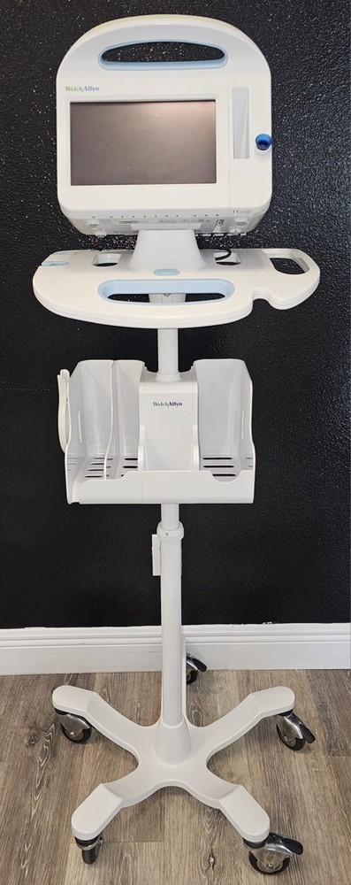 Welch Allyn 6000 Series Temperature Vital Signs Monitor with Accessories NIBP, C