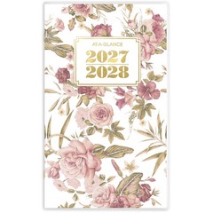 AT-A-GLANCE 2027-2028 Planner, 2 Year Monthly Planner, 3.5″ x 6″, Pocket Size…