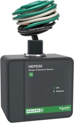 Schneider Electric Whole House Surge Protector with Green LED Indicator, 50kA