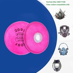 2091 P100 Replacement Particulate Filters Respirator for6000 6200 6800 7000 FF-4