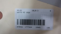 Watts M3 152A 10-30psi Pressure Reducing Valve 1in Npt