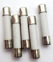 Lot of 10 Bussmann MDA6-1/4 Fuses 6-1/4 Amp 250 Volt Slow Blow 1/4″ x 1-1/4″