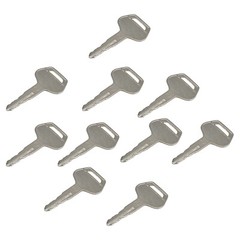 10pcs Keys 787 For Komatsu Heavy Equipment Key Excavator Dozer Loader Backhoe