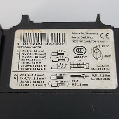 Siemens Sirius 3ZX1012-0RT04-1AA1 3RT1044-1AC20 Contactor