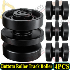4PCS Bottom Roller For Kubota SVL65 SVL65-2 SVL75 SVL90-2 SVL75-2 SVL95 SVL97