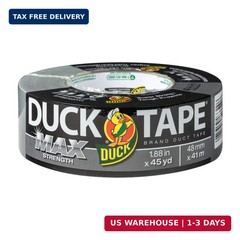 Duck Brand Max Strength Duct Tape – 1 Roll – Heavy Duty Hold – 1.88 Inch x 45 Ya