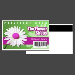 Custom Printed PVC Card Name Badge Printed PVC Plastic Credit Card Sized