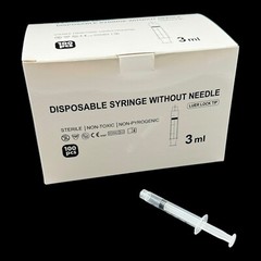 Syringe – Sterile – Luer Lock – 1ml-10ml – 2×100/pk