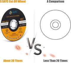 100 Pack 6″x.045″x7/8″ Cut off Wheel Metal & Stainless Steel Cutting Discs wheel