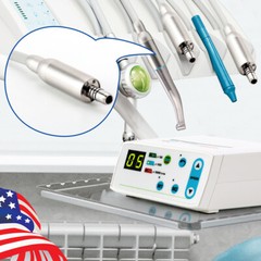 Dental LED Brushless Electric micro motor Micromotor 4 Hole for ISO-E type