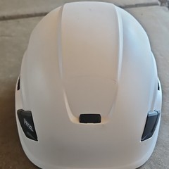 Petzl White Safety Helmet Hard Hat w/ Ratchet Suspension