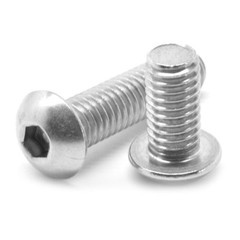 M4 x 0.70 x 12 MM (FT) Coarse Socket Button Hd Cap Screw Stainless 18-8