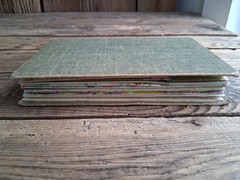 Handmade Junk Journal Old Book Vintage Bobbsey Twins Solve a Mystery Blank Diary