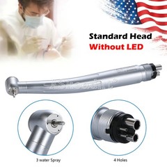 Dental 3 water spray High Speed Handpiece Push Button Ceramic 4 Holes ASkeadnt