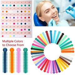 1040 Dental Orthodontic Ligature Ties Elastics Rubber Band Ligaduras Elastomeric