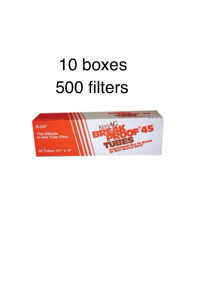 500 Milking Filters KenAG The Ultimate In-Line Tube Filter 4-7/8″ X 17″ (D-547)