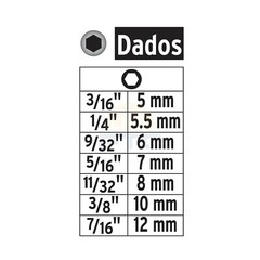 Expert PUNCA-14X Set of 14 magnetic drill sockets