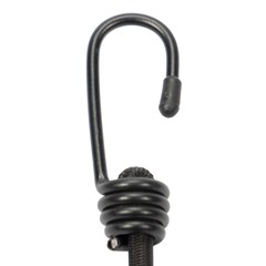 5/16 Inch x 18 Inch Black Bungee Cords Bundle of 25