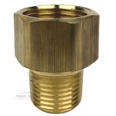 10 Pack Brass Reducer Adapter 1/2″ Female X 3/8″ Male NPT Pipe Reducing Fitting