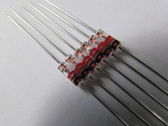 1N34A ITT GENUINE GERMANIUM GOLD BONDED DIODE HIGHEST QUALITY ON THE MARKET 6pcs