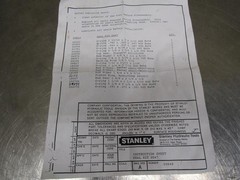 Stanley 19513 Hydraulic Tool Rebuild Seal Kit for GD47