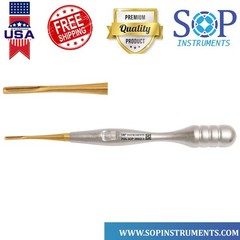 Dental PDL Luxating Root Elevators Set of 7 Precise Periotomes Tips Titanium Lab