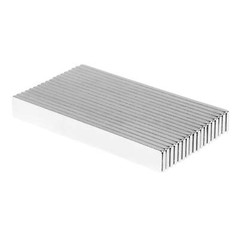 2 x 1/4 x 1/16 Inch Neodymium Rare Earth Bar Magnets N42 (18 Pack)