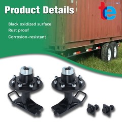 Bolt-On Spindle Kit Shipping Container Wheels with Handle 8×6.5 Lug