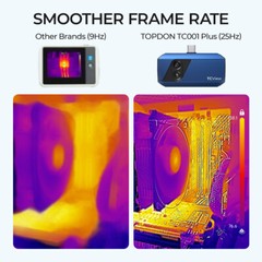 TOPDON TC001 Plus Compact Thermal Imaging Camera for USB-C Android Night Visible