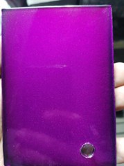 Gloss Transp Candy PURPLE powder coating paint (FIT TRIBO), 1Lb/0.45kg