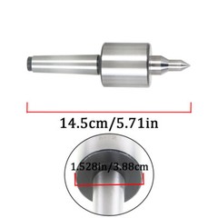 MT2 Live Center For CNC Lathe Tool Morse Taper Precision 0.000197” 60 Degree