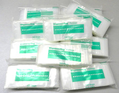 1000 Reloc Zippit 3″ x 5″ Clear 4Mil Bags Reclosable Top Seal Lock 3×5 Thick Bag