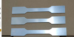 10 Pcs 6061 Aluminum Flat tensile test specimen set