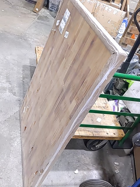Global Industrial 48 x 36 x in. Thick Birch Butcher Block Square Edge Work Bench