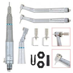 Dental High & Low Speed Handpiece Kit 4 Holes Standard Wrench Single Water Spary