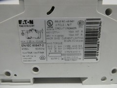 Moeller FAZ-C10/2-RT Miniature Circuit Breaker 10a Amp 277v-ac 480v-ac 2p
