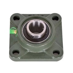 30MM Bore UCF206-30 Premium 4-Bolt Flange Mounted bearing, Set Screw