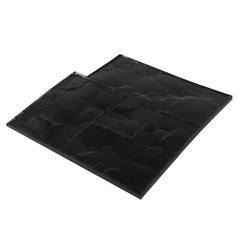 4Pcs Concrete Stone Texture Stamp Mats, PU, 24 × 24 In