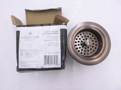 Signature Hardware Basket Strainer Oil Rubbed Bronze SH171ORB