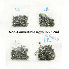 100Pc Dental Buccal Tube 2nd Molar Bondable Tube Non-Convert Roth022 UR UL LR LL