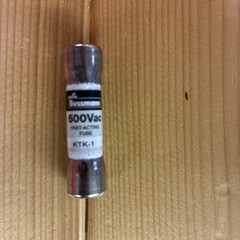 Bussmann KTK-1 Limitron 1A 600V Fast Acting Class CC Fuse 10Pk Fast Ship