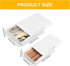 2pcs Under Desk Drawers – Self-Adhesive Hidden Undermount, Slide-Out Storage Org