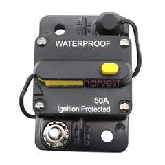 Circuit Breaker Reset 50AMP 12V DC Car Auto Marine Stereo Audio FuseInverter